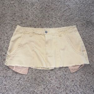 Micro mini skirt